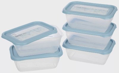 Keeeper Купа или Комплект кутии
5 бр. х 0,5 л/2 бр. х 2 л